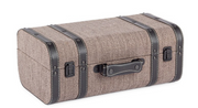 Bauletto a Valigia Beige  45X28X20h
