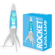 LAVA LAMP RAZZO BIANCO/BLU - ROCKET