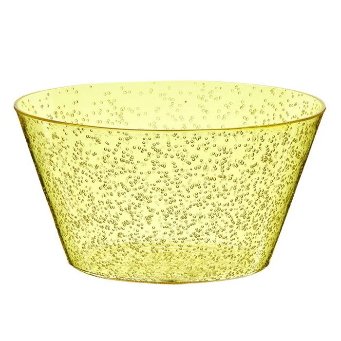 INSALATIERA MEDIA IN METACRILATO GIALLO
