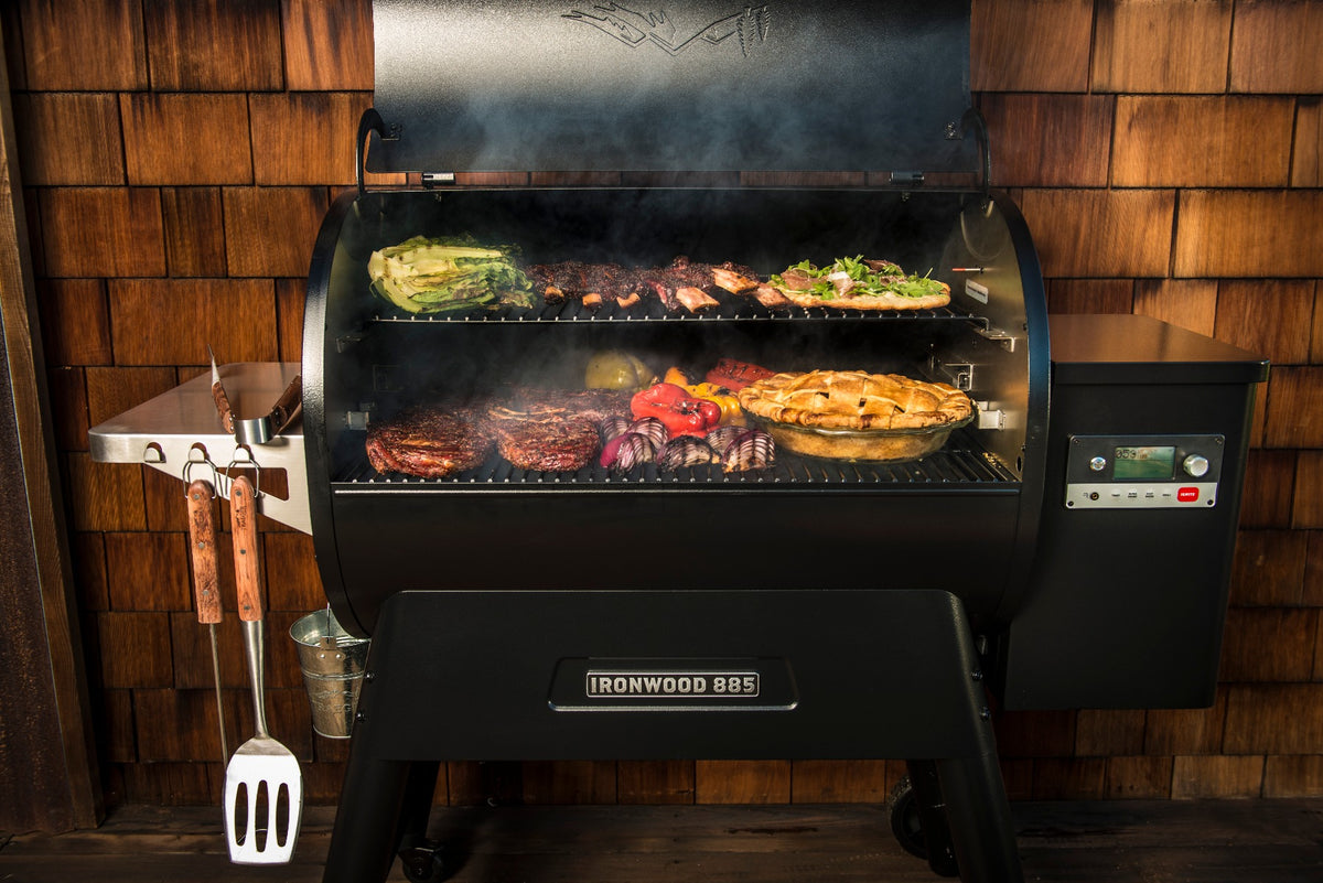 885 Rauchereiche BARBECUE A PELLET IRONWOOD 885 – Peragashop