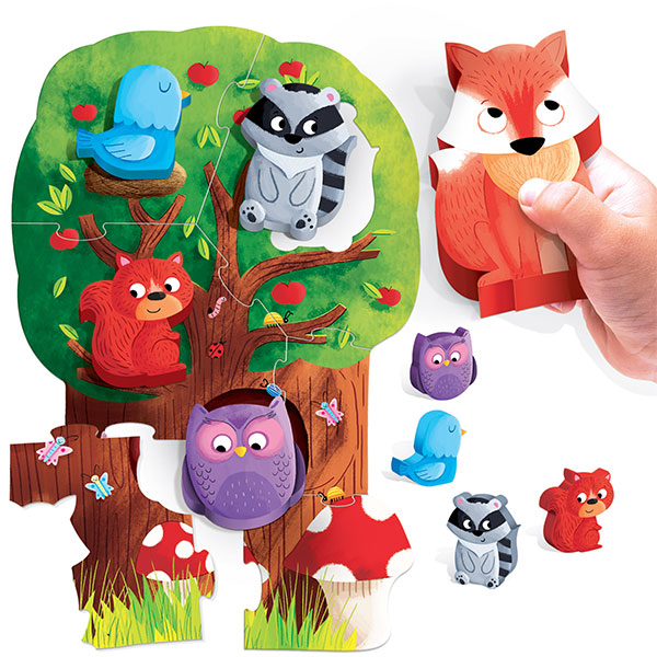 MONTESSORI MY FIRST PUZZLE THE FOREST