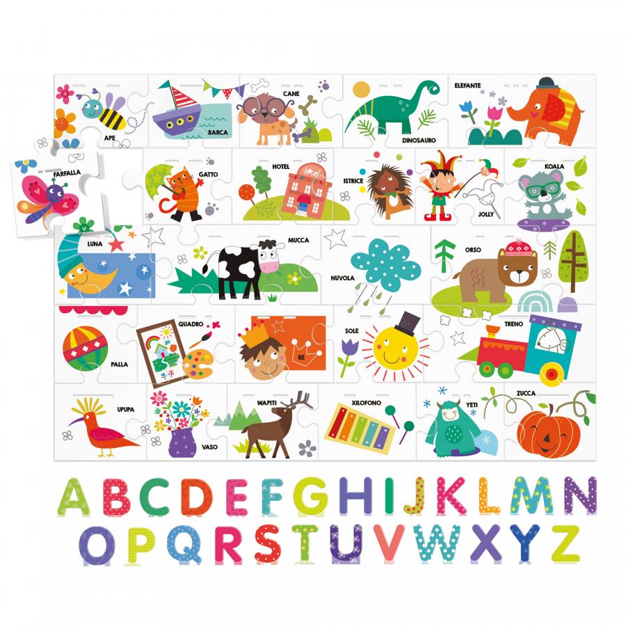 ALFABETIERE VERTICALE MONTESSORI