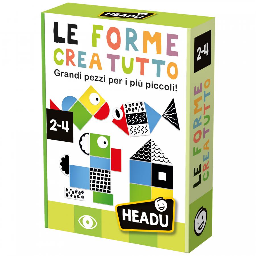 GIOCO LE FORME CREA TUTTO PER BAMBINI 2-4