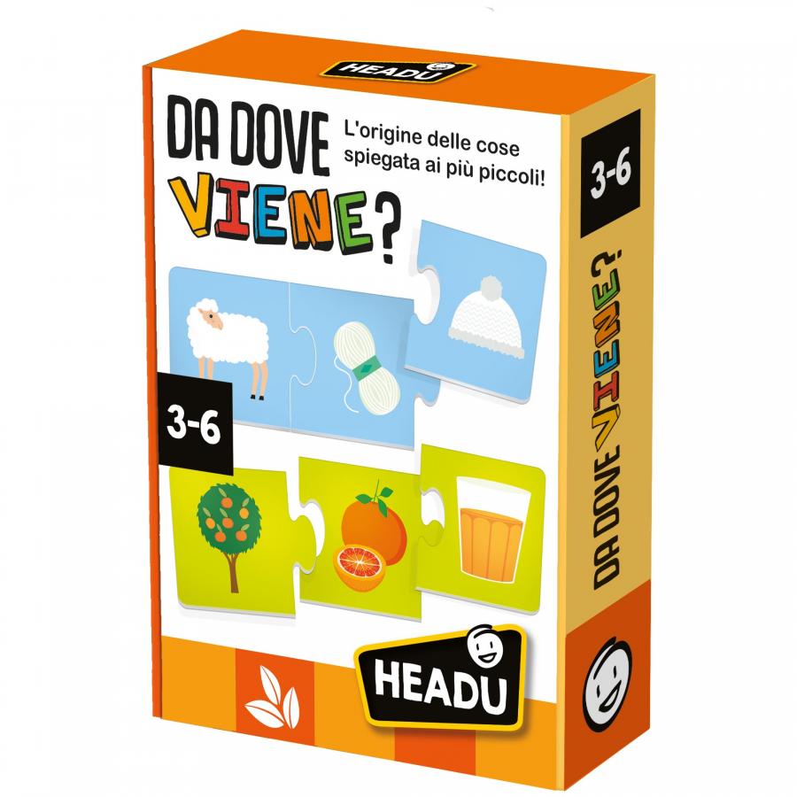 GIOCO DA DOVE VIENE PER BAMBINI 3-6