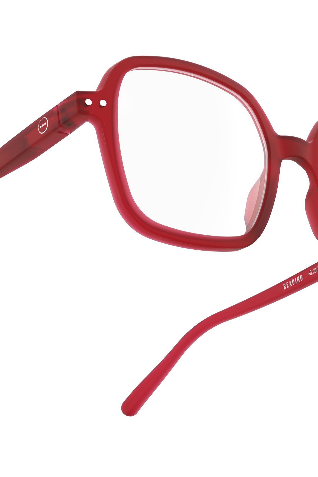 Occhiali da Lettura Office +2.5 Rosso Ciliegia IZIPIZI - immagine 3