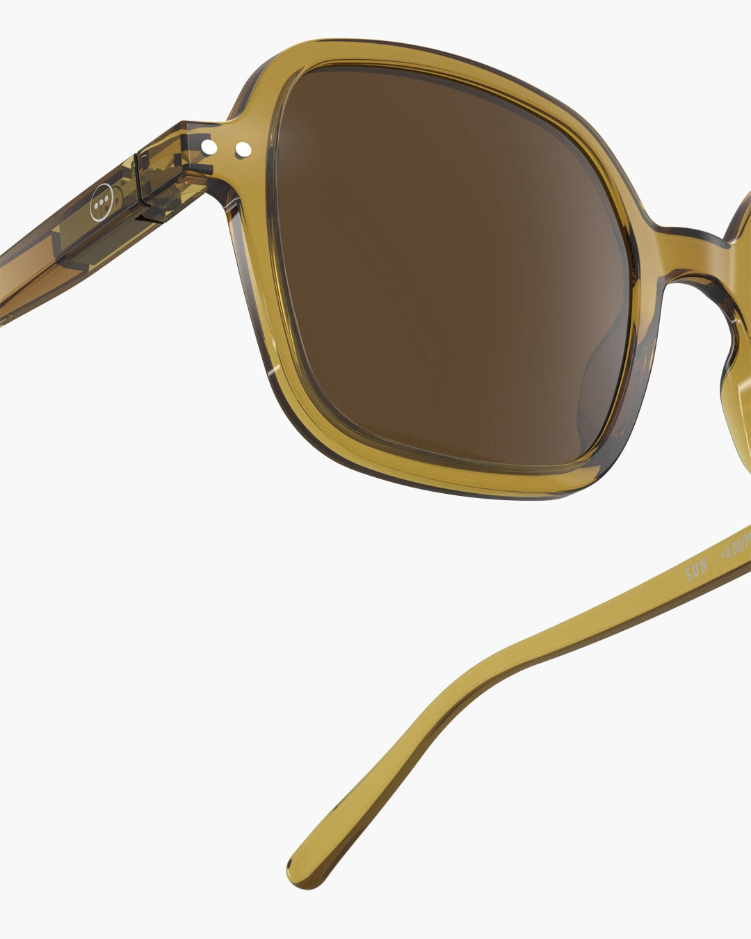 Occhiali da Sole Modello Office +0 Verde Dorato IZIPIZI - immagine 4