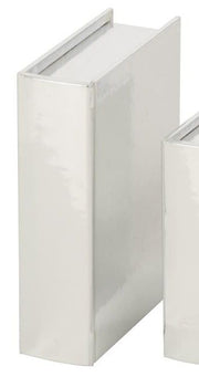 Scatola Contenitore Decorativa in Legno Argento