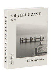 Libro Decorativo Amalfi Coast Bianco e Nero JOLIPA