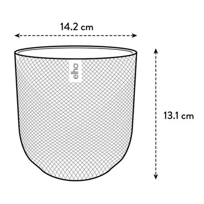 VASO JAZZ ROUND Ø14XH13CM LILLA