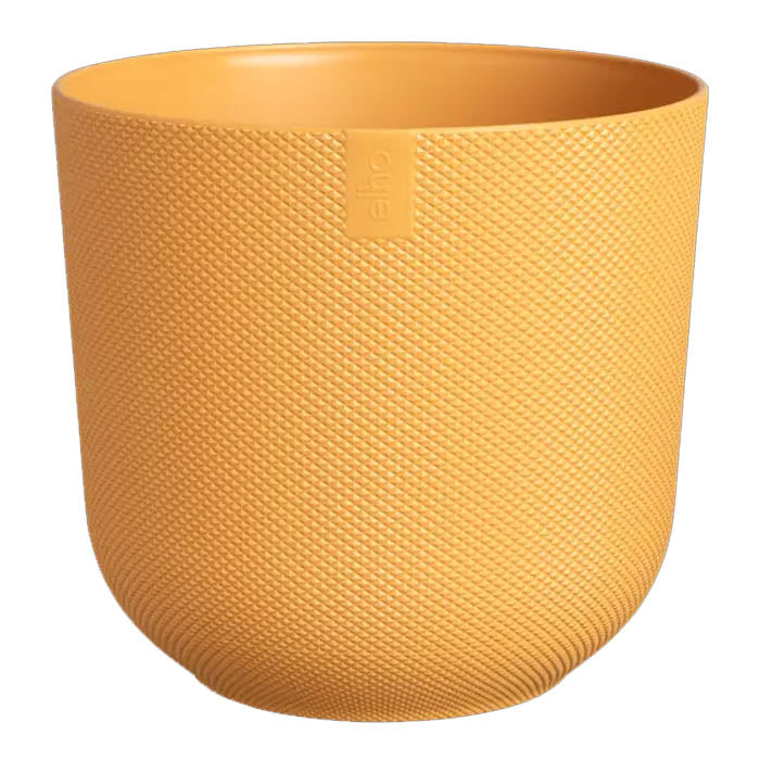VASO JAZZ ROUND Ø26XH24CM GIALLO AMBRA
