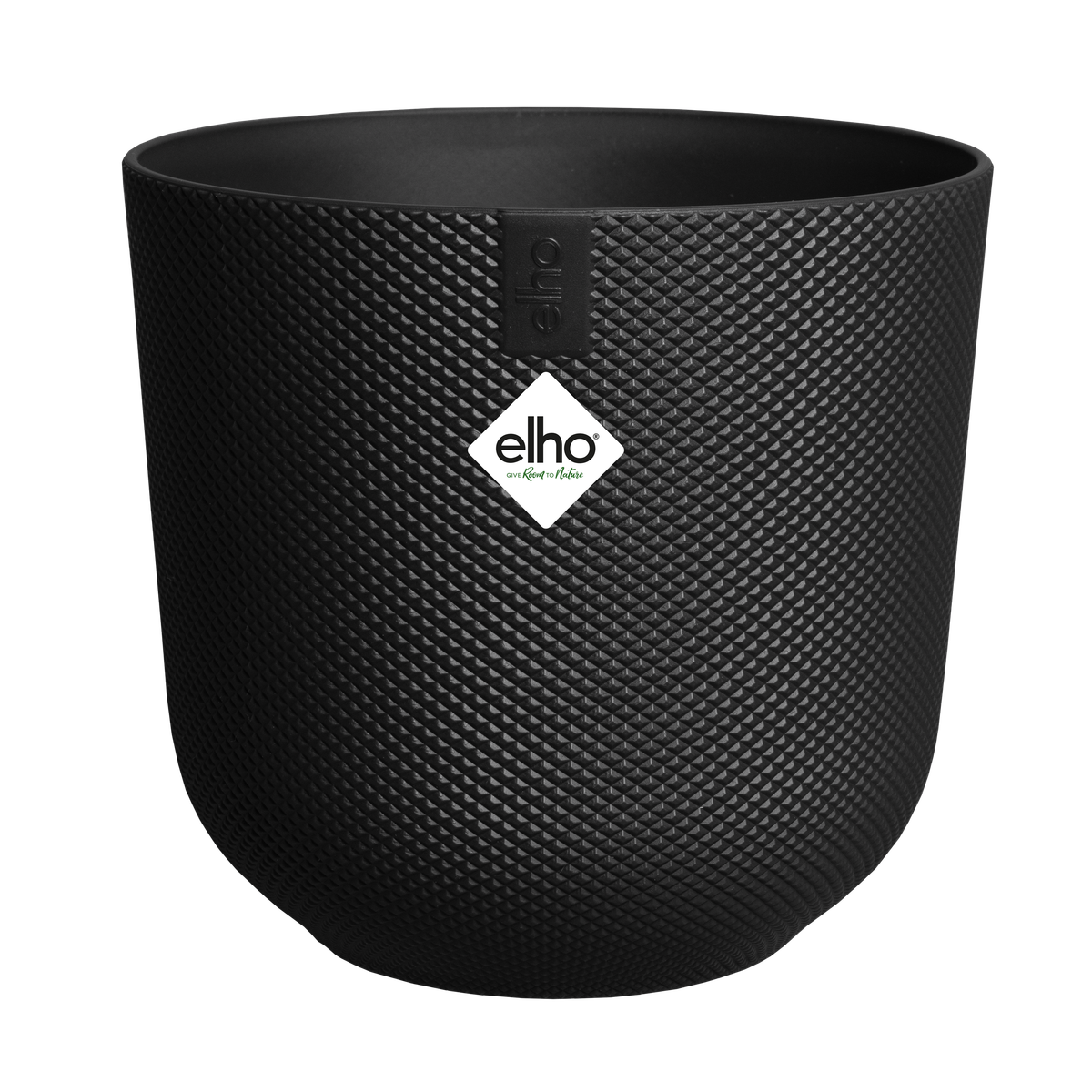 Vaso Jazz Round Mini D 11 x h 10 cm Nero ELHO