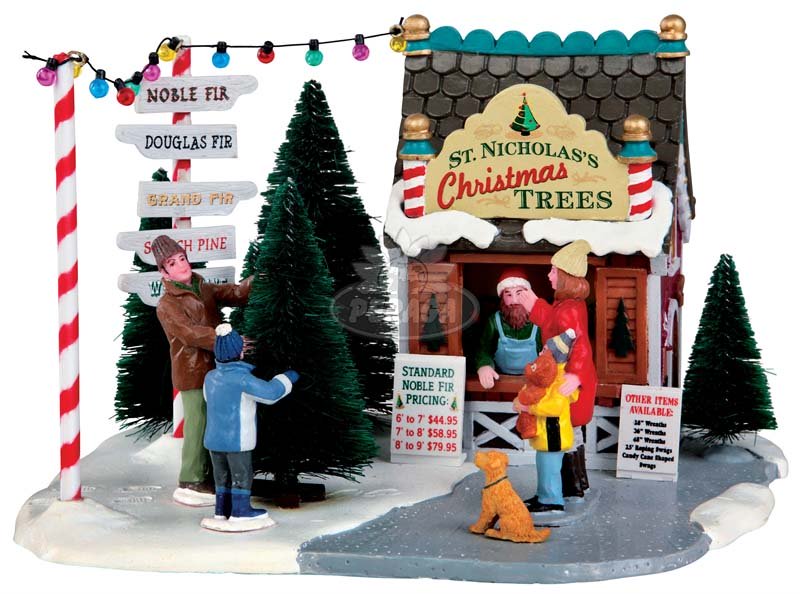 NEGOZIO DI ALBERI DI NATALE - ST. NICHOLA'S TREE LOT COD.