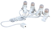 LUCI LED -  FOUR LED LIGHT BULB STRING