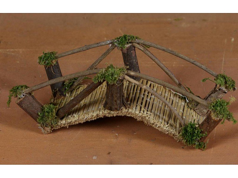 OFFERTA 4 PONTE IN LEGNO 13X4CM