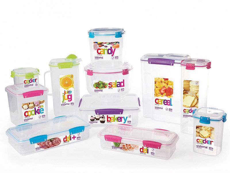 CONTENITORE ERMETICO RETTANGOLARE ACCENTS LT 1,2