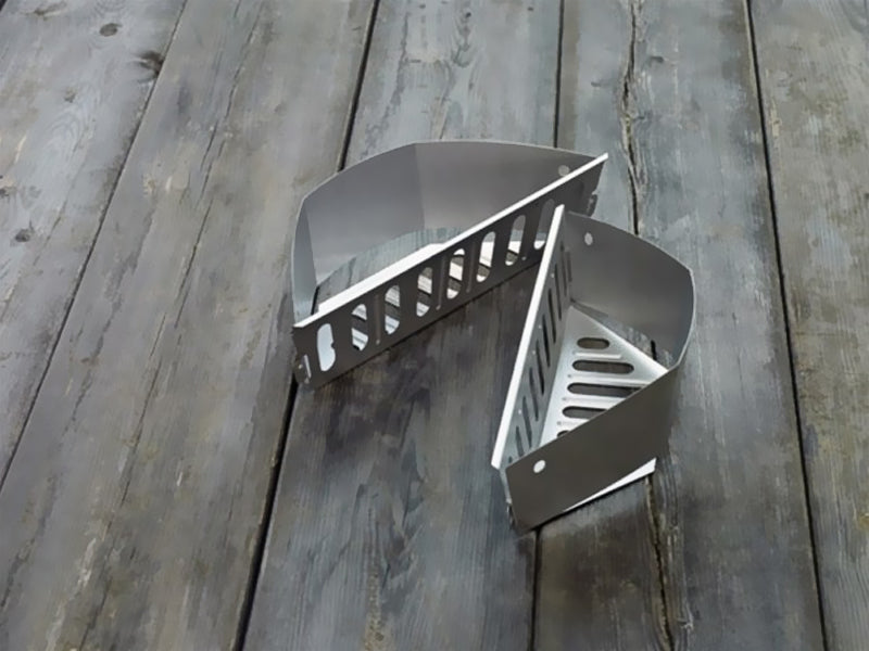 CESTI PORTACARBONE (2 PEZZI) PER BARBECUE WEBER