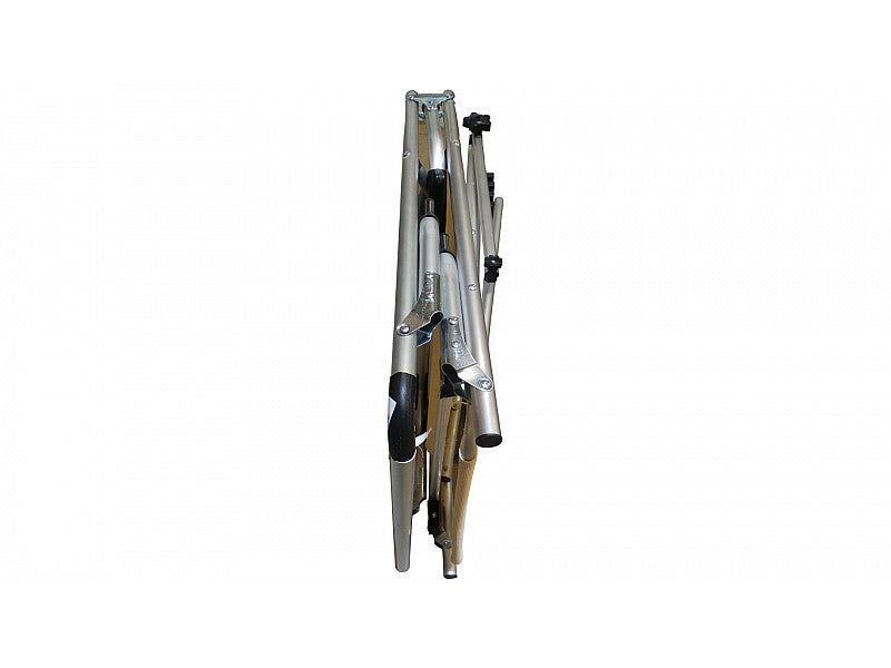 OFFERTA: 2 LETTINI BEIGE DA SPIAGGIA IN ALLUMINIO CON PARASOLE