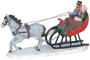 CARROZZA CON SLITTA -  SLEIGH RIDE