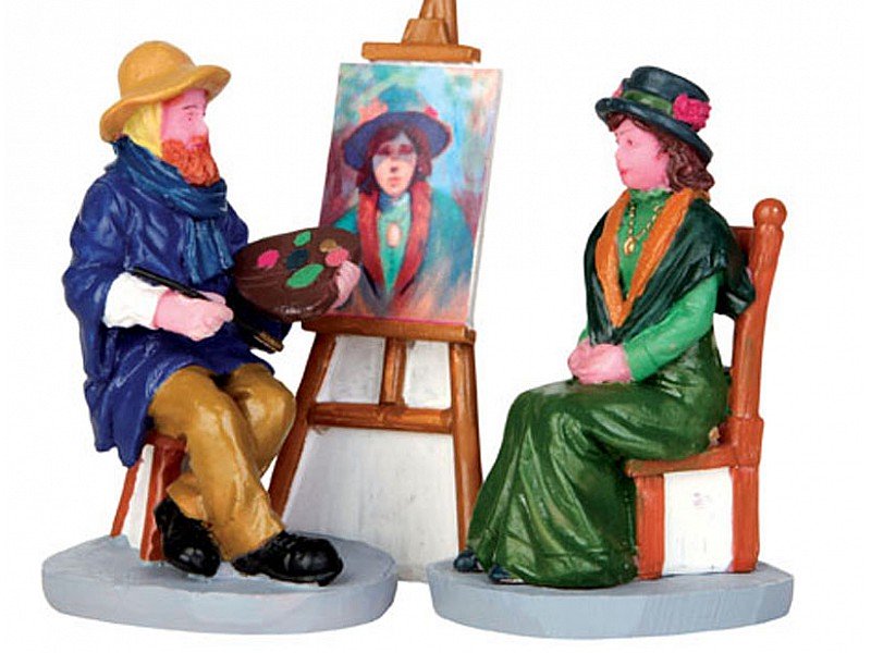 PITTORE DI STRADA - PLEIN AIR PORTRAIT SET OF 3