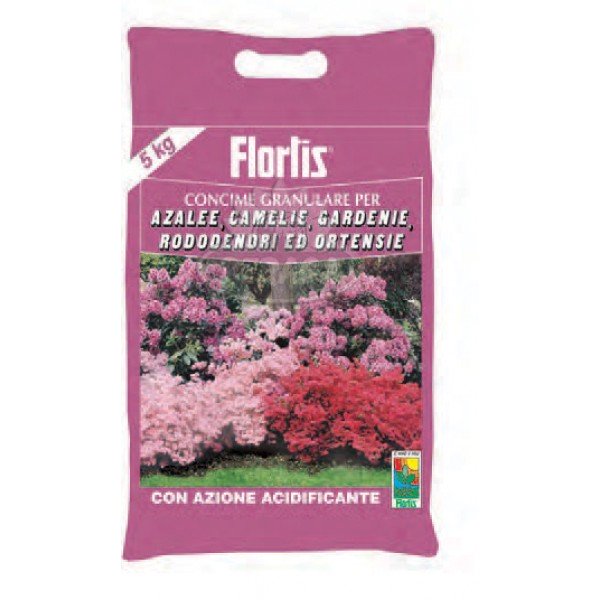 CONCIME GRANULARE AZALEE, CAMELIE, GARDENIE, RODODENDRI E ORTENS