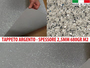 PASSATOIA ARGENTO GLITTER GLITTER MQ A SCELTA