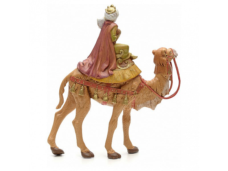 RE MAGIO BALDASSARRE A CAMMELLO 19CM IN RESINA (F2)