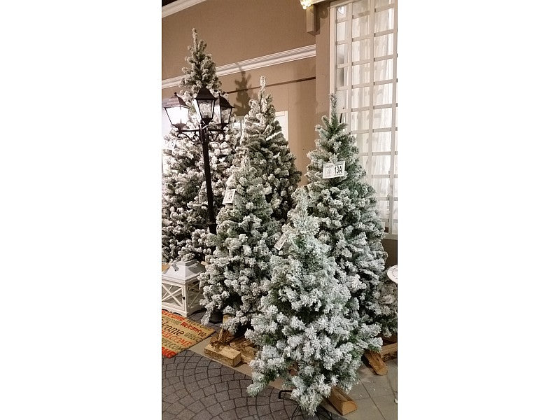 ALBERO DI NATALE DOLOMITI 240CM  VERDE INNEVATO