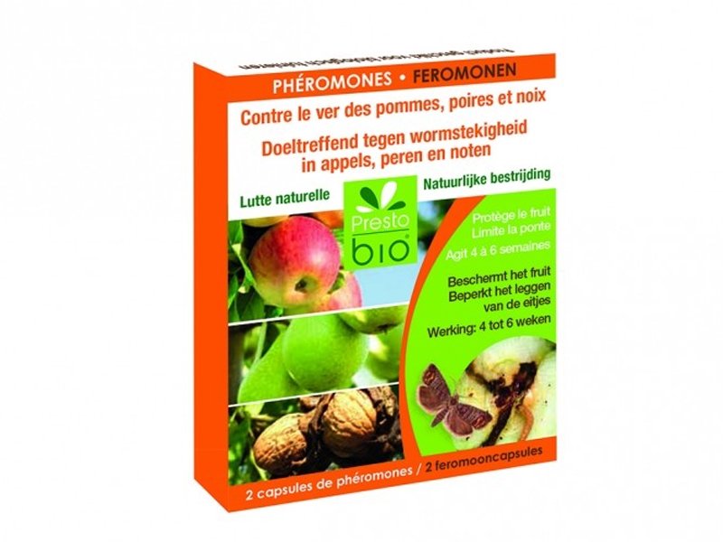 FEROMONI CONTRO IL VERME DELLA MELA, PERA E NOCE