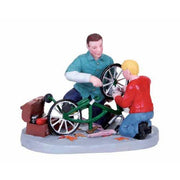 STATUETTA PADRE E FIGLIO - FATHER AND SON  COD. 02826