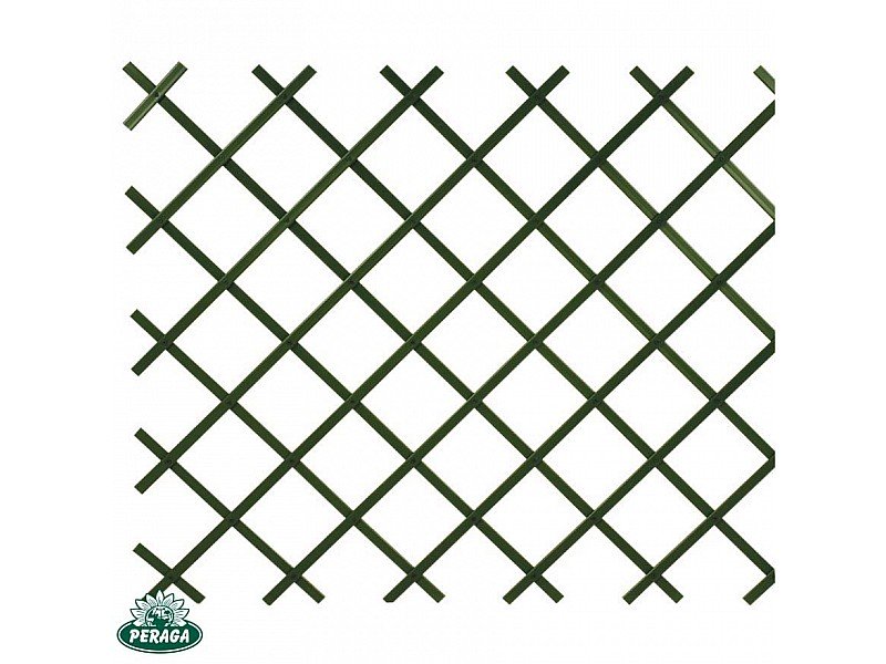 TRALICCIO ESTENSIBILE IN PVC COLORE VERDE M 3,00 X 1,00