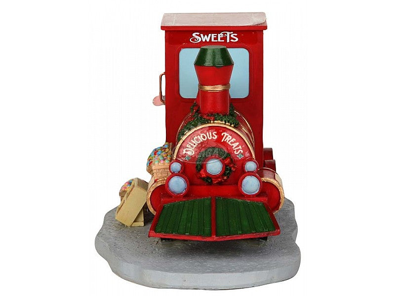 LEMAX BANCARELLA TRENO CON DOLCI - CHRISTMAS MARKET CANDY SELLER