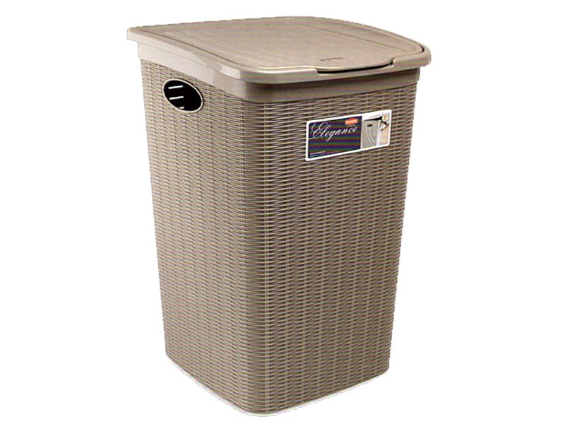 CESTA PORTABIANCHERIA TORTORA 50 LT ELEGANCE