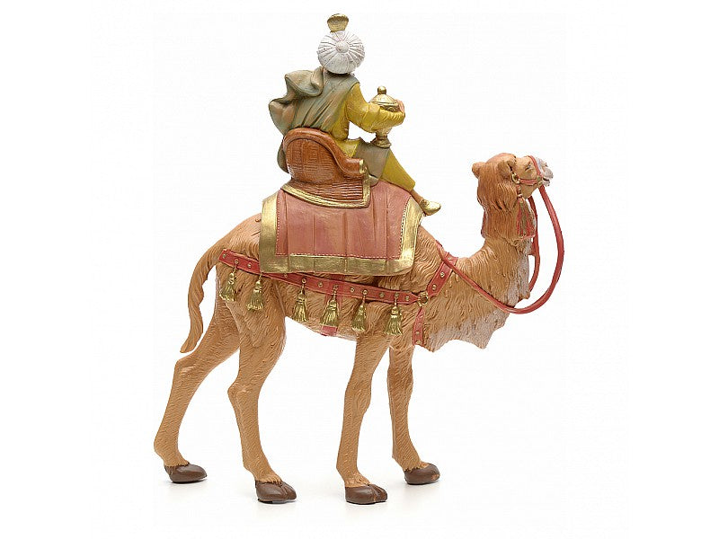 RE MAGIO GASPARRE A CAMMELLO 19CM IN RESINA (F280)