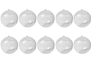 10 PALLINE IN PLEXIGLASS DIVISIBILI Ø6CM