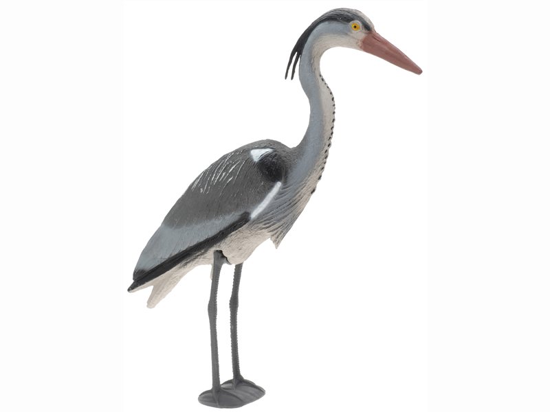 RIPRODUZIONE DIMENSIONE REALI AIRONE CENERINO 72CM