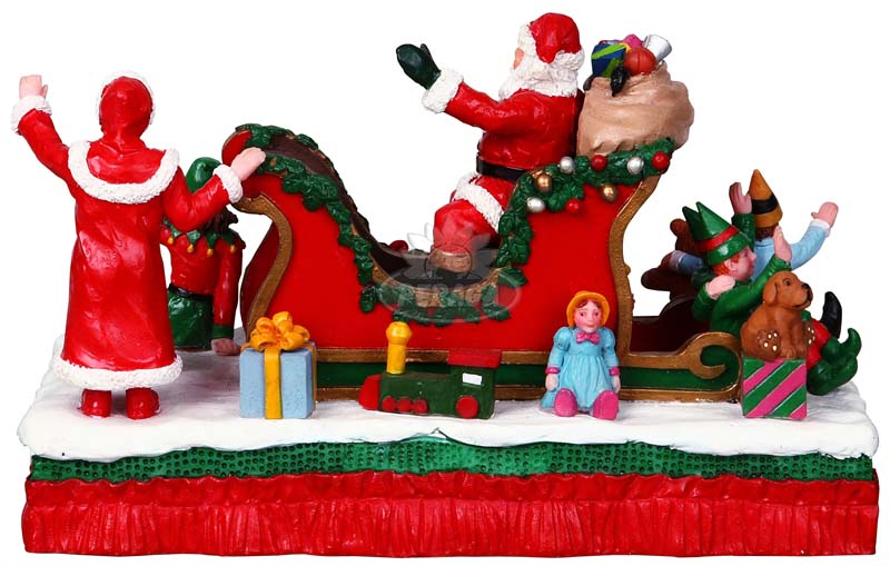 BABBO NATALE SU CARROZZA - SANTA FLOAT