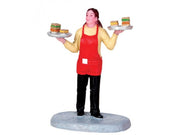 CAMERIERA CON TACOS -TAQUERIA WAITRESS