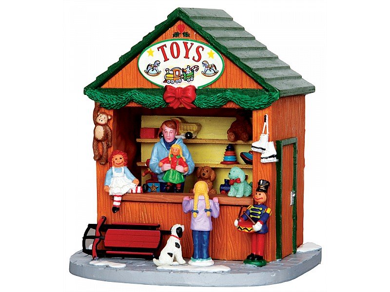 VENDITORE DI GIOCATTOLI - CHRISTMAS MARKET SCENE TOYS
