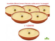OFFERTA FIACCOLE ALLA CITRONELLA ANTIZANZARE