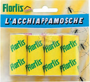 ACCHIAPPAMOSCHE STRISCIA ADESIVA BLISTER DA 4 PZ