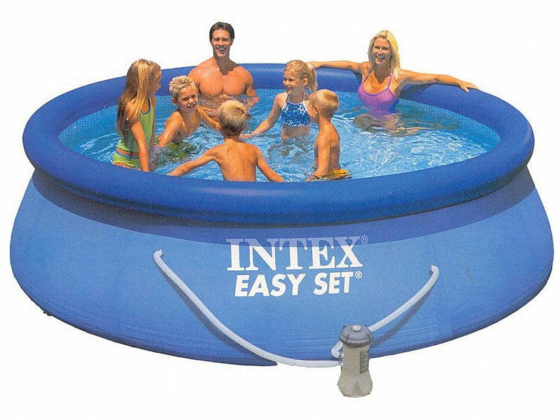 OFFERTA PISCINA INTEX EASY TONDA 396X84CM CON POMPA FILTRO + TELO COPERTURA