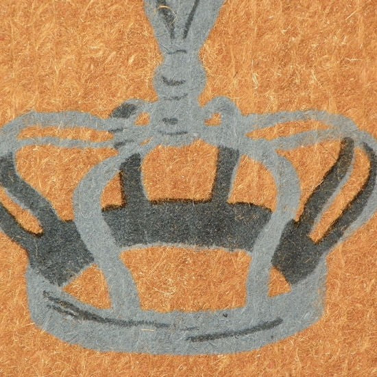 ZERBINO CROWN GREY 100% FIBRA DI COCCO