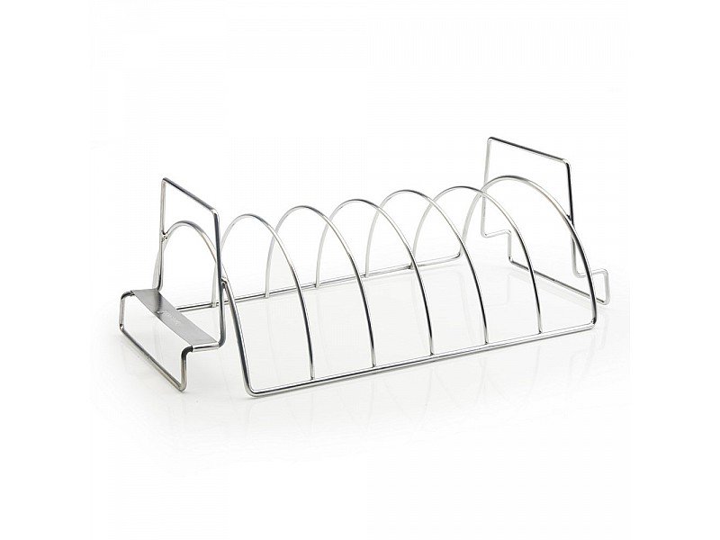 SUPPORTO IN ACCIAIO INOX PER LA COTTURA DELLE COSTINE BARBECOOK