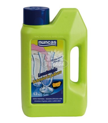 DETERSIVO IN POLVERE PER LAVASTOVIGLIE 1,2 KG NUNCAS