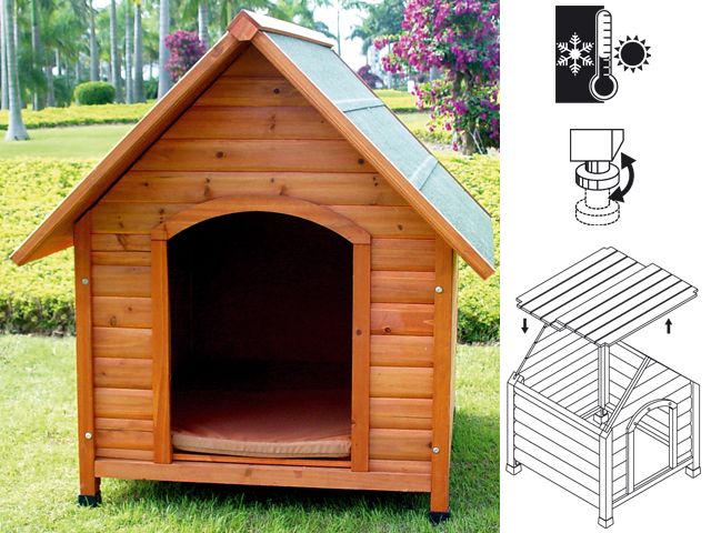 CANILE CHALET 96X112X105 CM