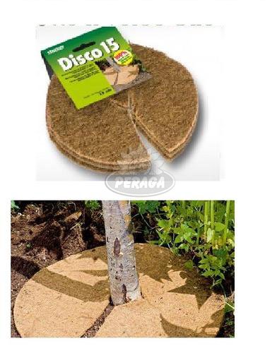 DISCHI PACCIAMATURA IN FIBRA DI COCCO D.35CM 3PZ