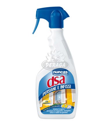 DETERGENTE PER PERSIANE ED INFISSI DSA 500ML NUNCAS