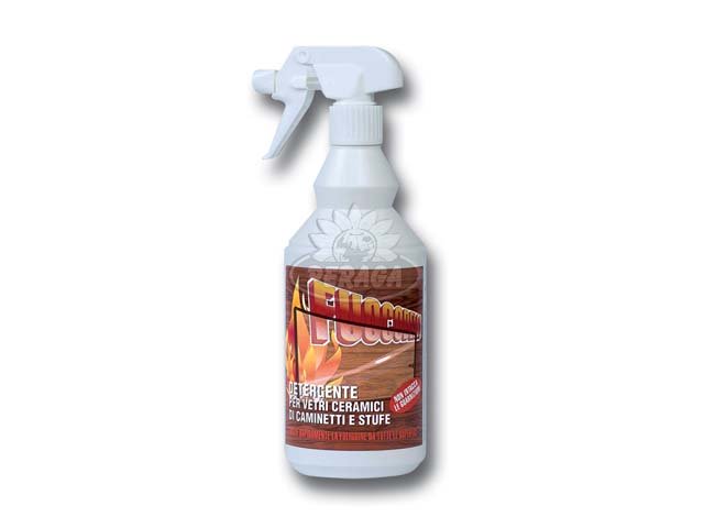 DETERGENTE PER VETRI CERAMICI DI CAMINETTI E STUFE FUOCOBELLO