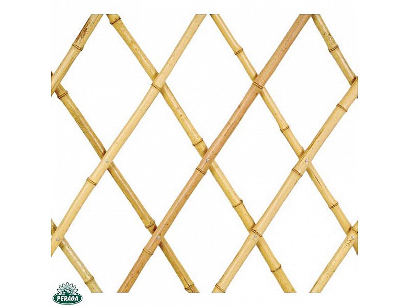 TRALICCIO IN BAMBOO CANNA GROSSA NATURALE M 1,80X0,90X DIAM. 22