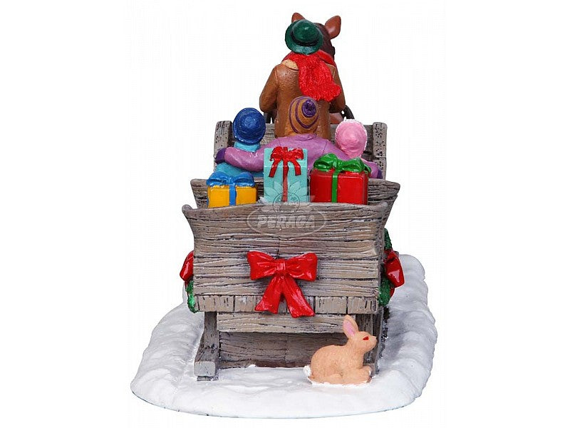 CAVALLO CON SLITTA - SLEIGH RIDE